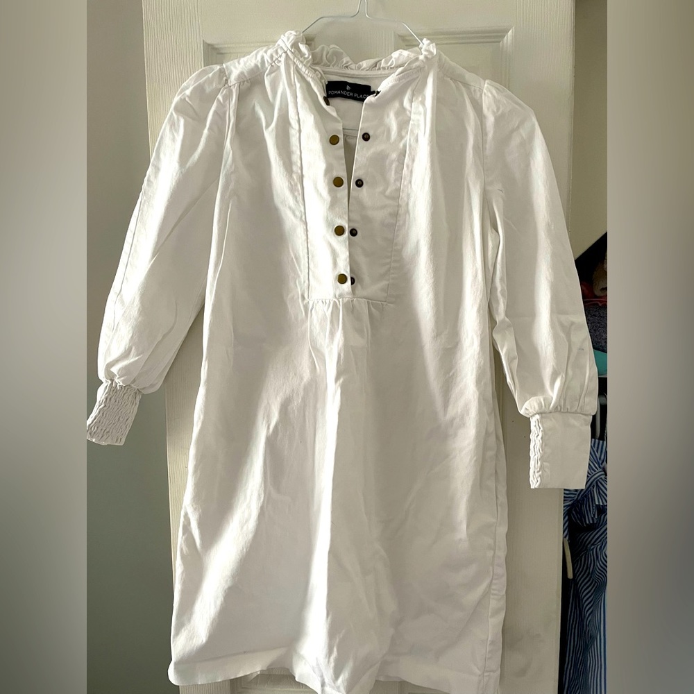 Pomander place white Claiborne dress